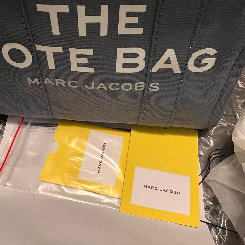 Marc Jacobs Light Blue Crossbody Tote Bag - Picture 5 of 16